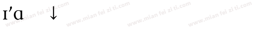 IPA 扩展字体字体转换